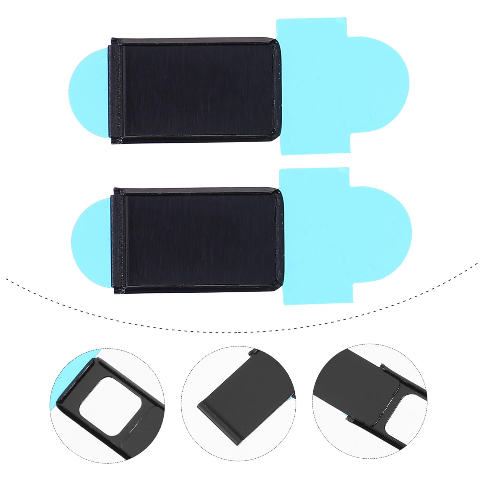 HOMSFOU 10stücke Laptop Webcam Abdeckung Ultra-dünn Klebe-Privacy Cover Für Smartphone Tablet Pc Aus Einfache Handhabung Für Optimalen Datenschutz