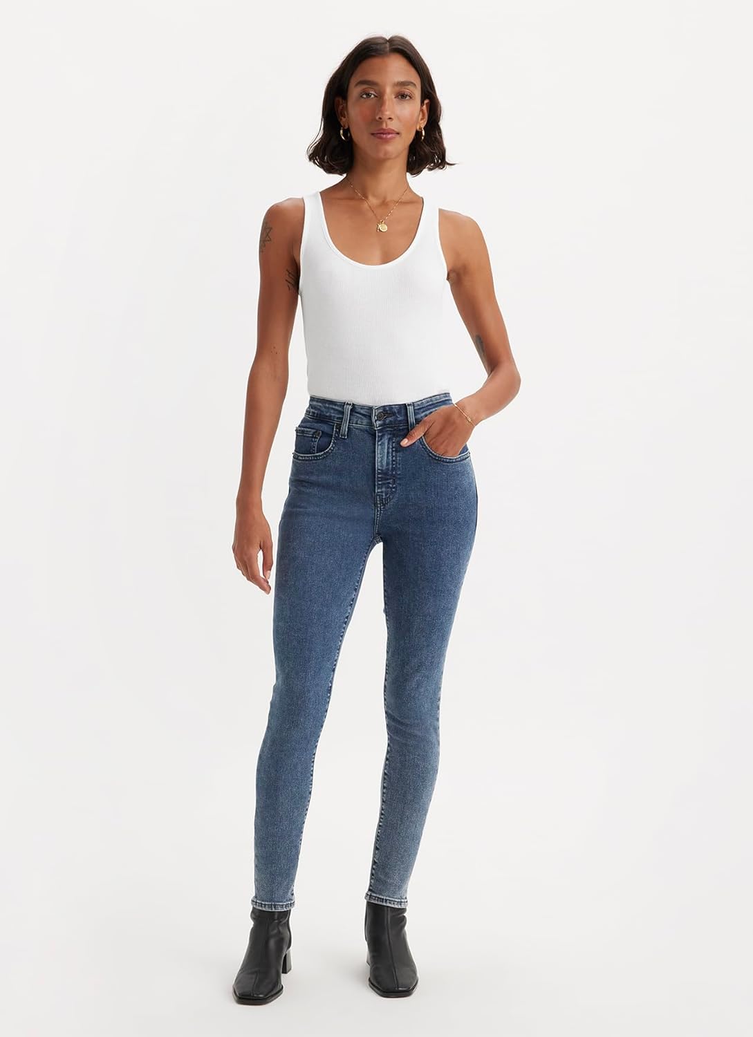 Amazon | [リーバイス] ジーンズ 721(TM) ハイライズ スキニー