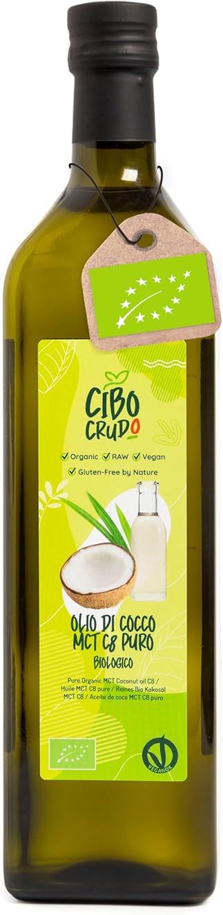 Cibocrudo Olio Di Cocco Mct C8 Puro / 1l