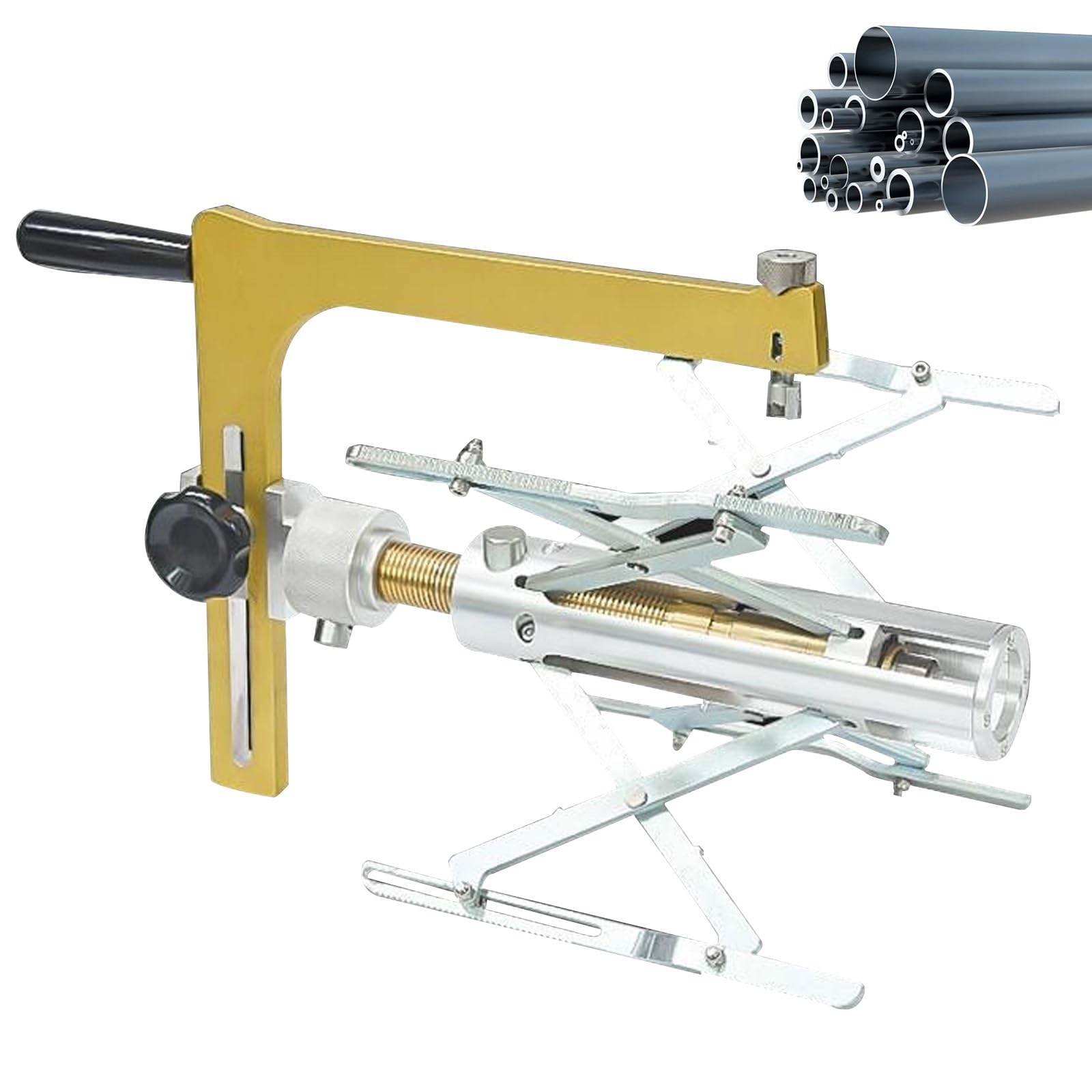 Tagliatubi manuale e raschiatore per tubi da 160-400 mm, in lega di alluminio, pelapatate e pialla per bordi