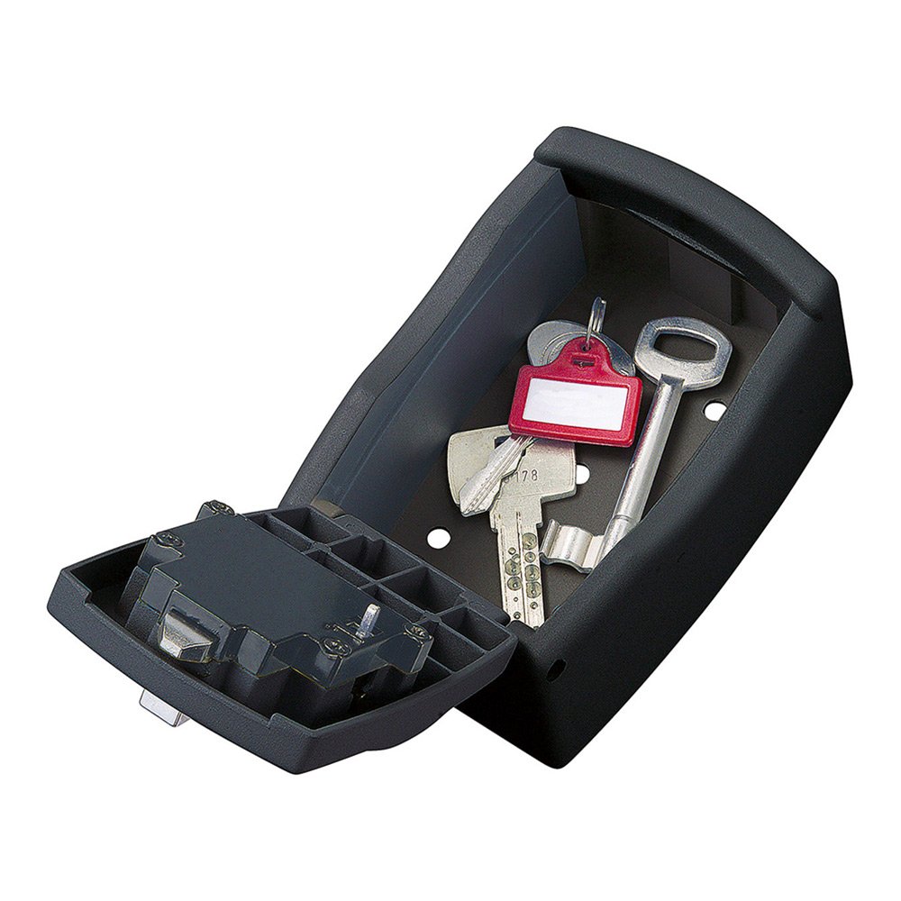 Rottner Key Protect Schlüsseltresor Zahlenkombinationsschloss Schwarz inkl. Befestigungsmaterial