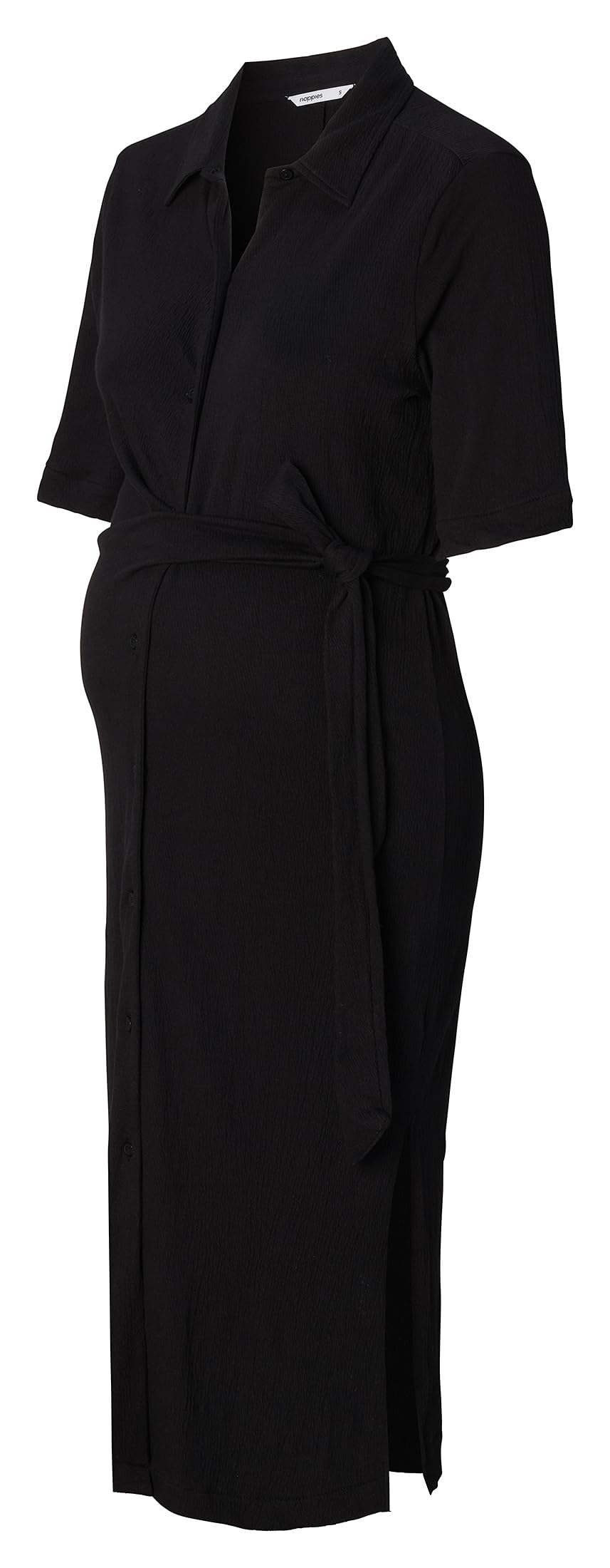 Noppies Maternity Katarina Nursing sukienka damska z krótkim rękawem, Black - P090, XS