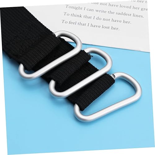 Miniatura 3 de BESPORTBLE Arnés de trineo para neumáticos, arnés de entrenamiento de fuerza, arnés de hombro, cinturón de banda de resistencia para deportes al