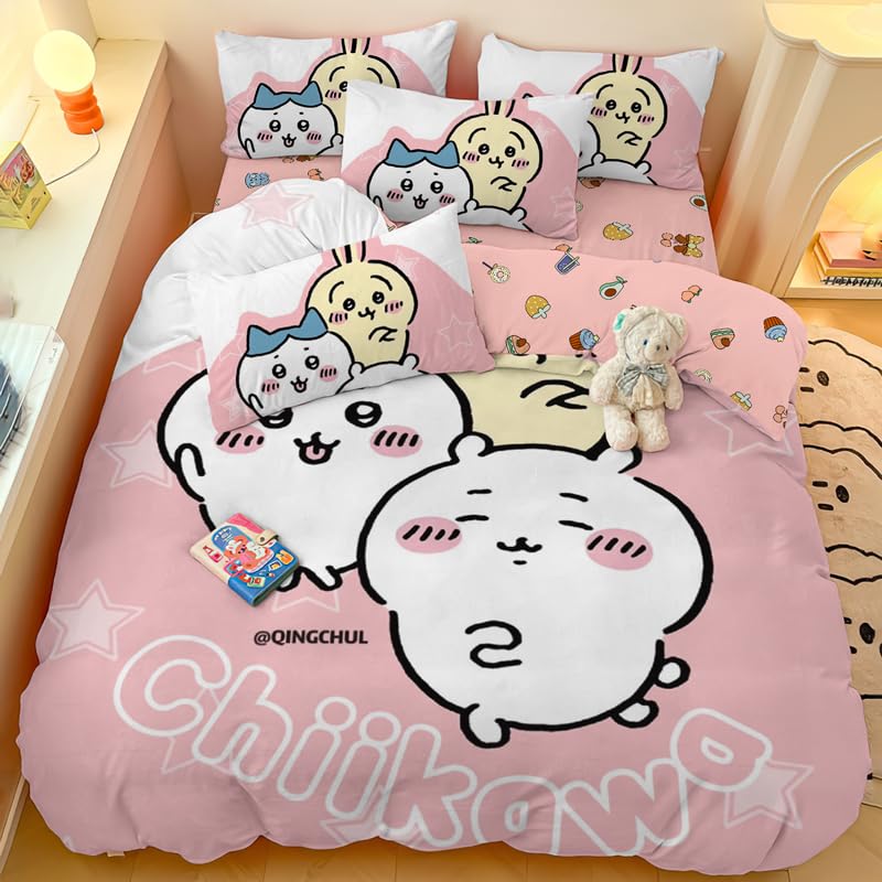 カオハナキティ　寝具セット(布団カバー) Amazon｜布団カバー シーツ 寝具カバーセット ちいかわ 枕カバー