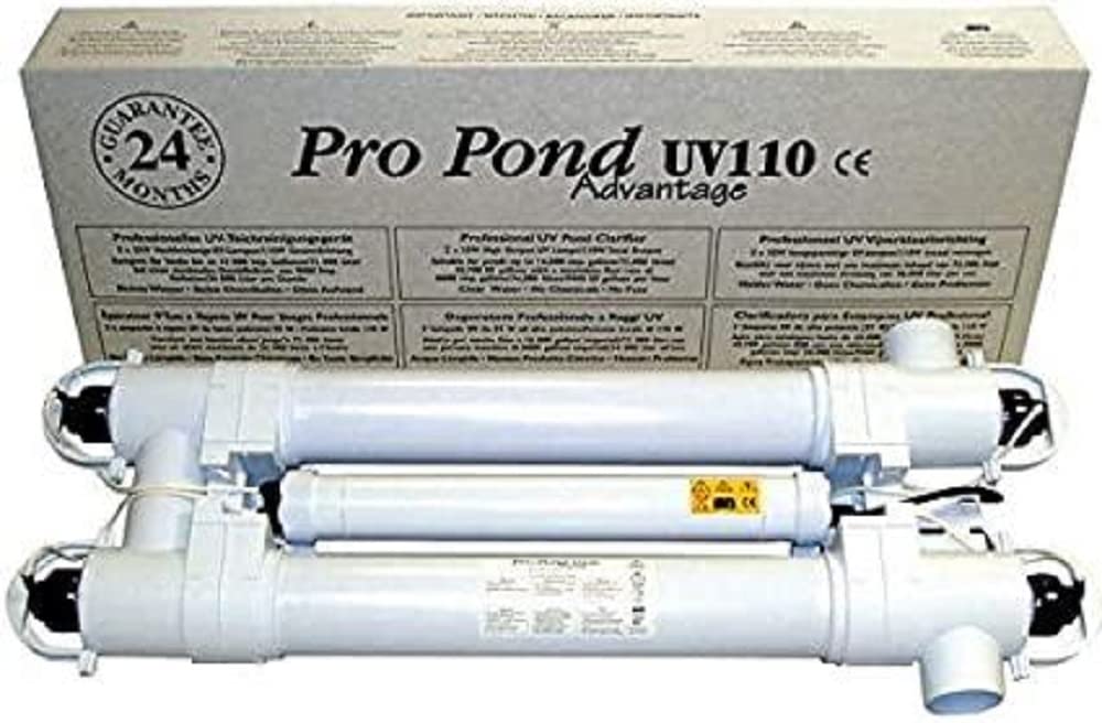 TMC Filter Pro Pond UV 110W TL Advantage, débit 36 m3/h, capacité 72 m3, raccords 63 mm