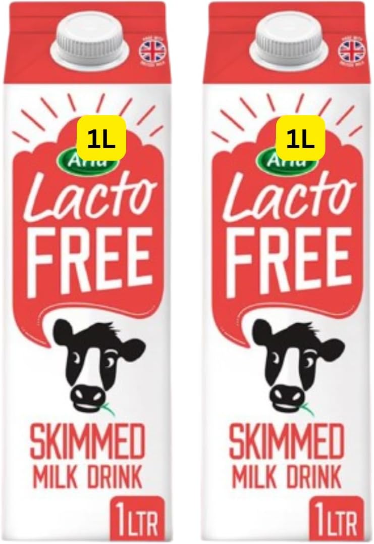 Lactose Free Skimmed Milk Drink 1L Arlas 2x1L