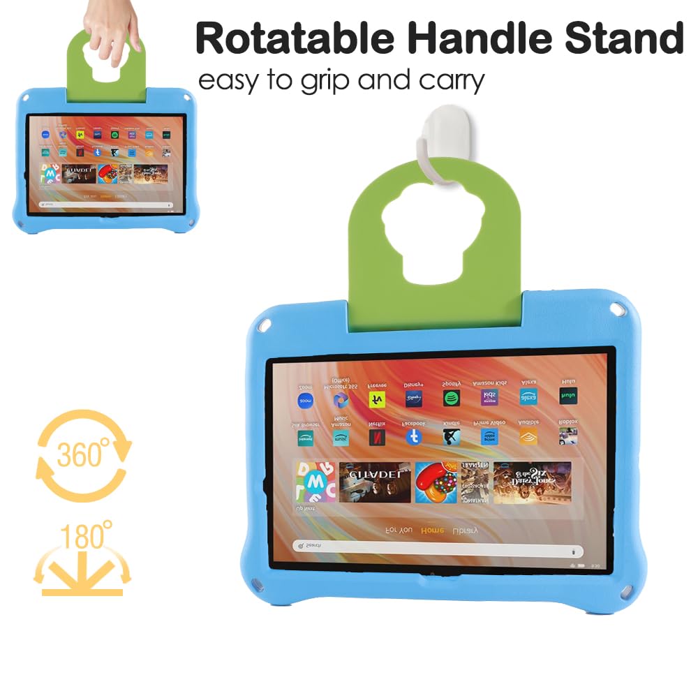 Amazon.co.jp: Fire HD 8 2020 2022 タブレットケース キッズ FunnyWin