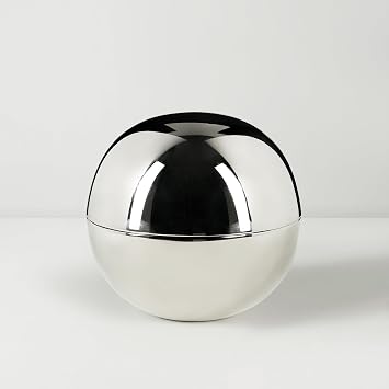 Z Gallerie Orion Decoration Box,Silver,Large