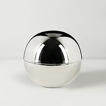 Z Gallerie Orion Decoration Box,Silver,Small