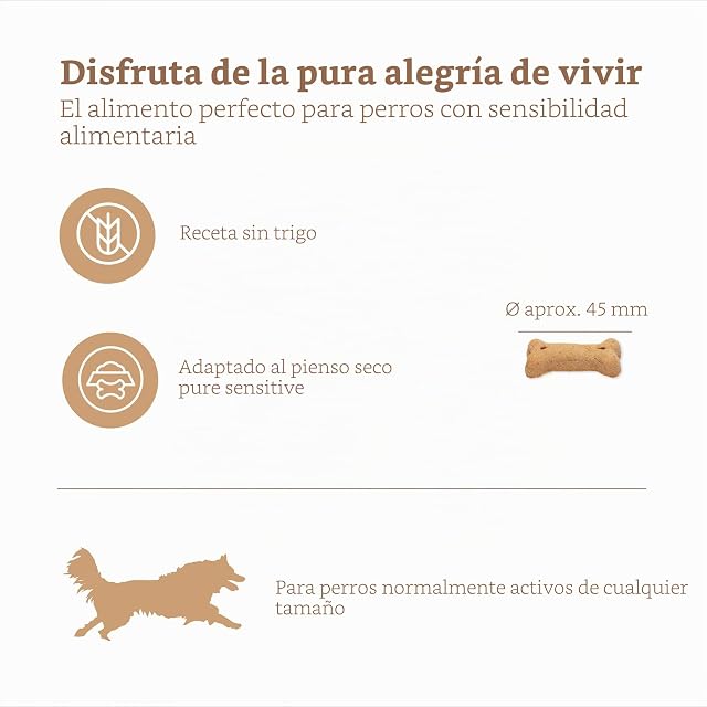 Foto 3 de 7 de MERA Pure Sensitive Goody Snack, golosinas saludables para Perros sensibles
