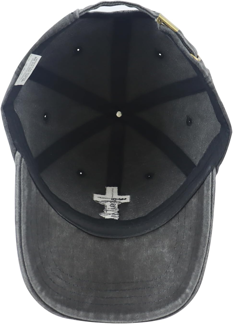 Jesus Cross Hat for Men Women, Funny Adjustable Cotton Embroidered Christian Religious Faith Baseball Cap - Image 5