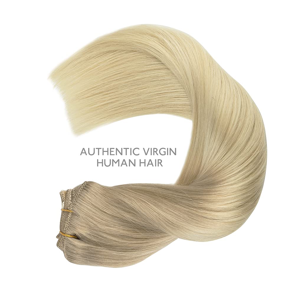 WENNALIFE Clip in Hair Extensions Human Hair 16 Inch 120g 7pcs Dark Brown Hair Extensions Clip in for Women Real Human Hair Double Weft Rallonge Cheveux Humain Extension Real Hair Extensions — view 252
