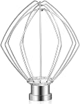 Gdrtwwh Glass Bowl for KitchenAid 4.5-5 Quart Tilt-Head Stand Mixer,Replacement with KitchenAid Artisan Mixer Glass Bowl | Glass Mixing Bowl for KitchenAid Artisan Mixer