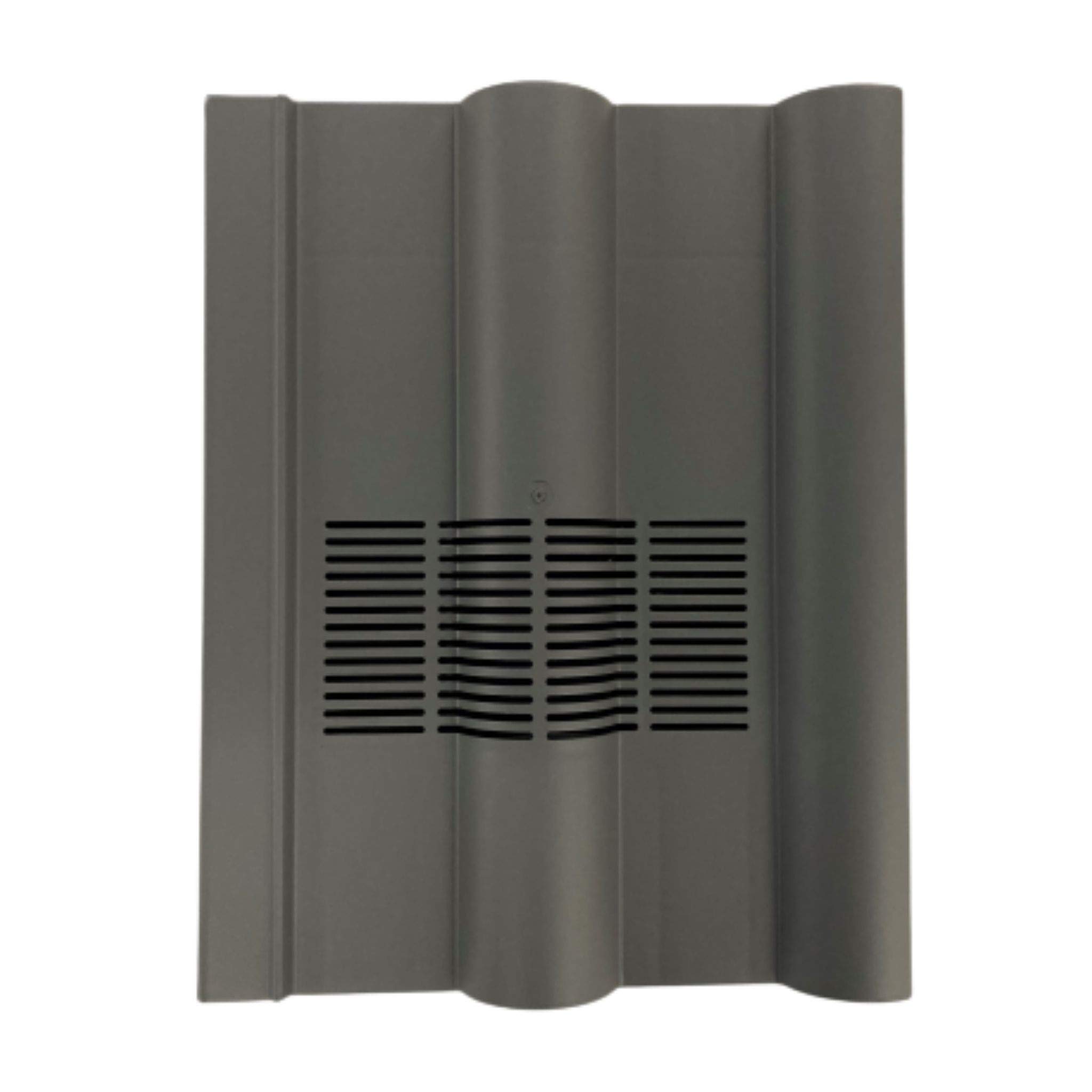 Beddoes Products Roof Tile Vent to Fit Marley or Redland 50 Double Roman Roof Tiles with Flexi Pipe Adaptor (Grey - Smooth)