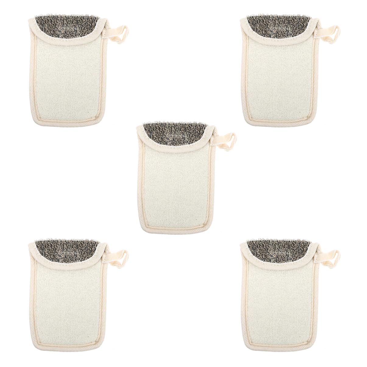 5pcs Soap Storage Bags Soap Net Pouches for Quick Drying and Hanging for Bath Supplies