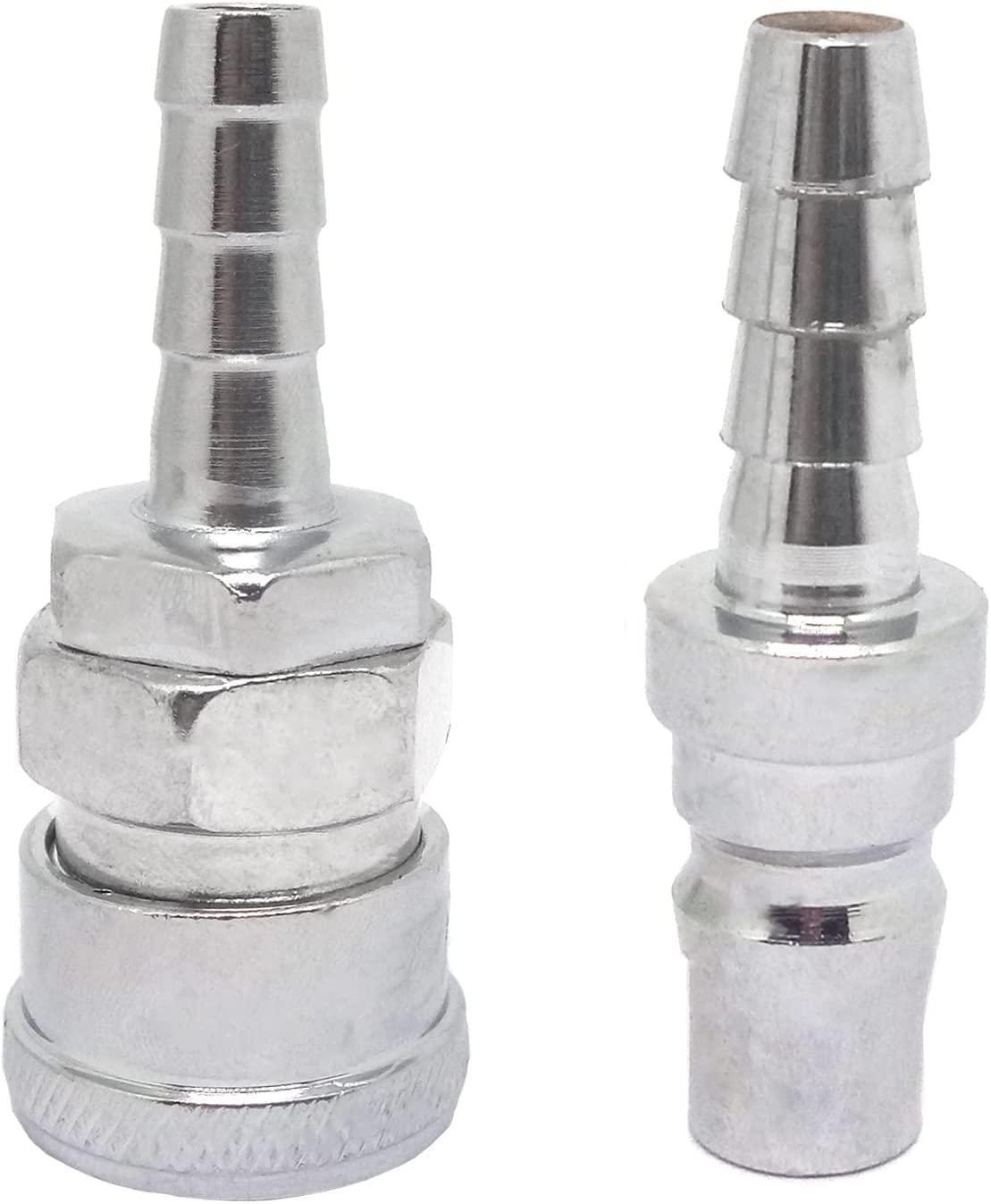 ZUBSHA ENTERPRISES Quick Connector Pneumatic Connector, Pipe Fitting Accessories,for 8mm Air Line Hose Connectors(SH20+ PH20)1SET