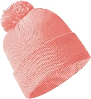 Royal Stallion Beanie Bobble - Gorro de esquí de color rosa claro, talla única, Light Pink, Talla única