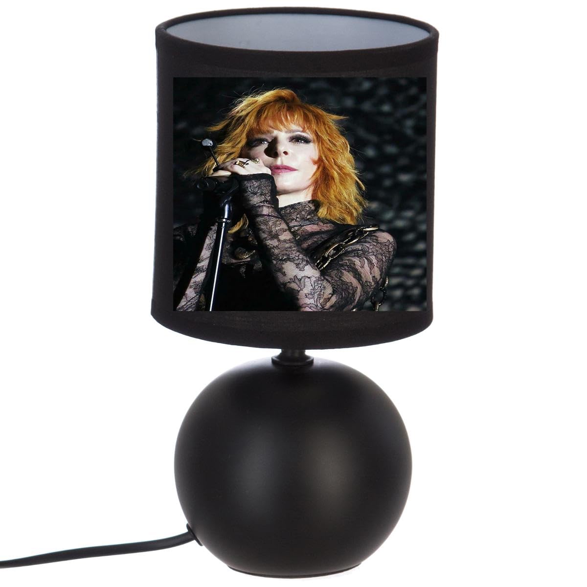 Lampe de chevet Noir Mylène Farmer 2