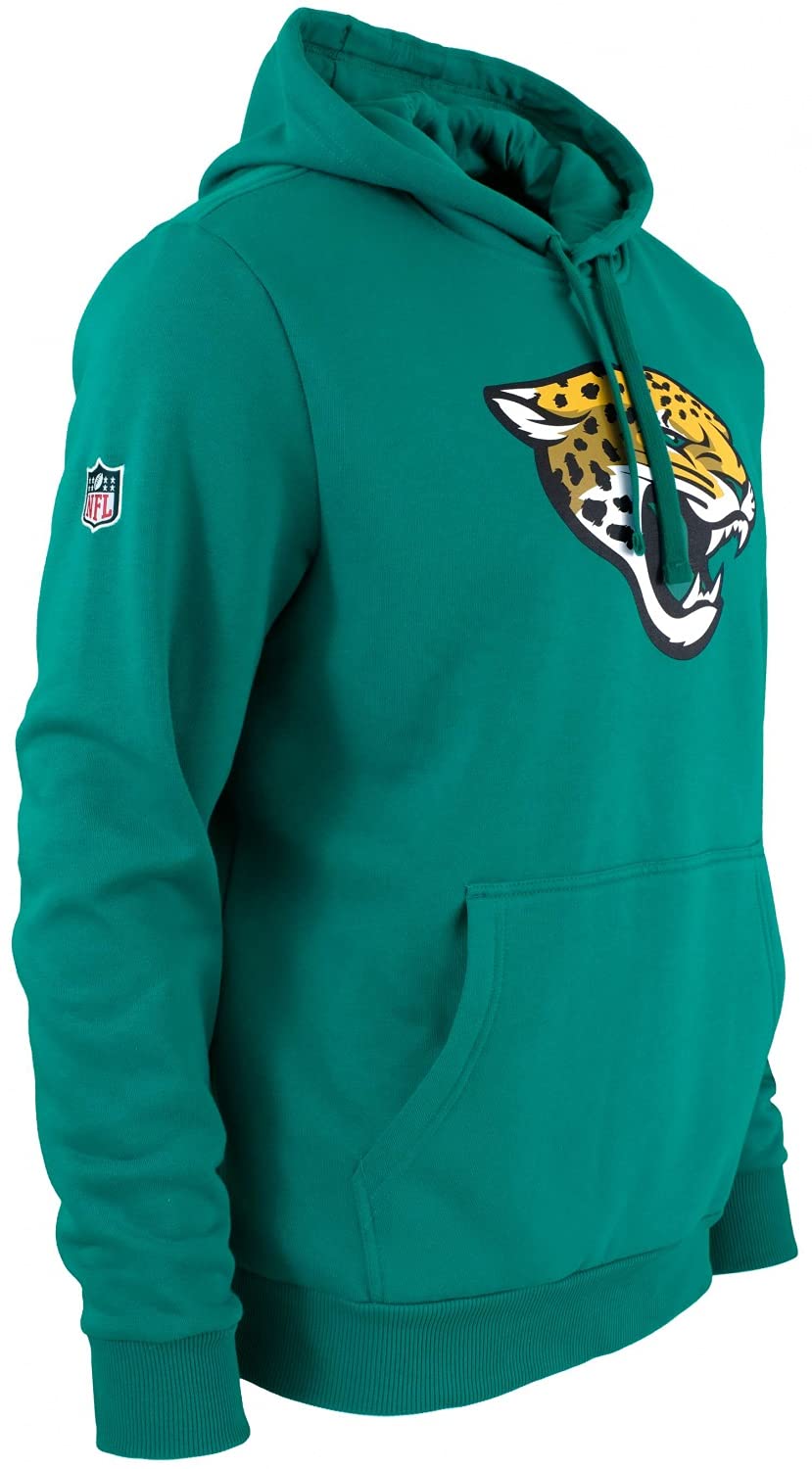 New Era - NFL Jacksonville Jaguars Team Logo Hoodie - Bleu-Vert Coloris Bleu Vert