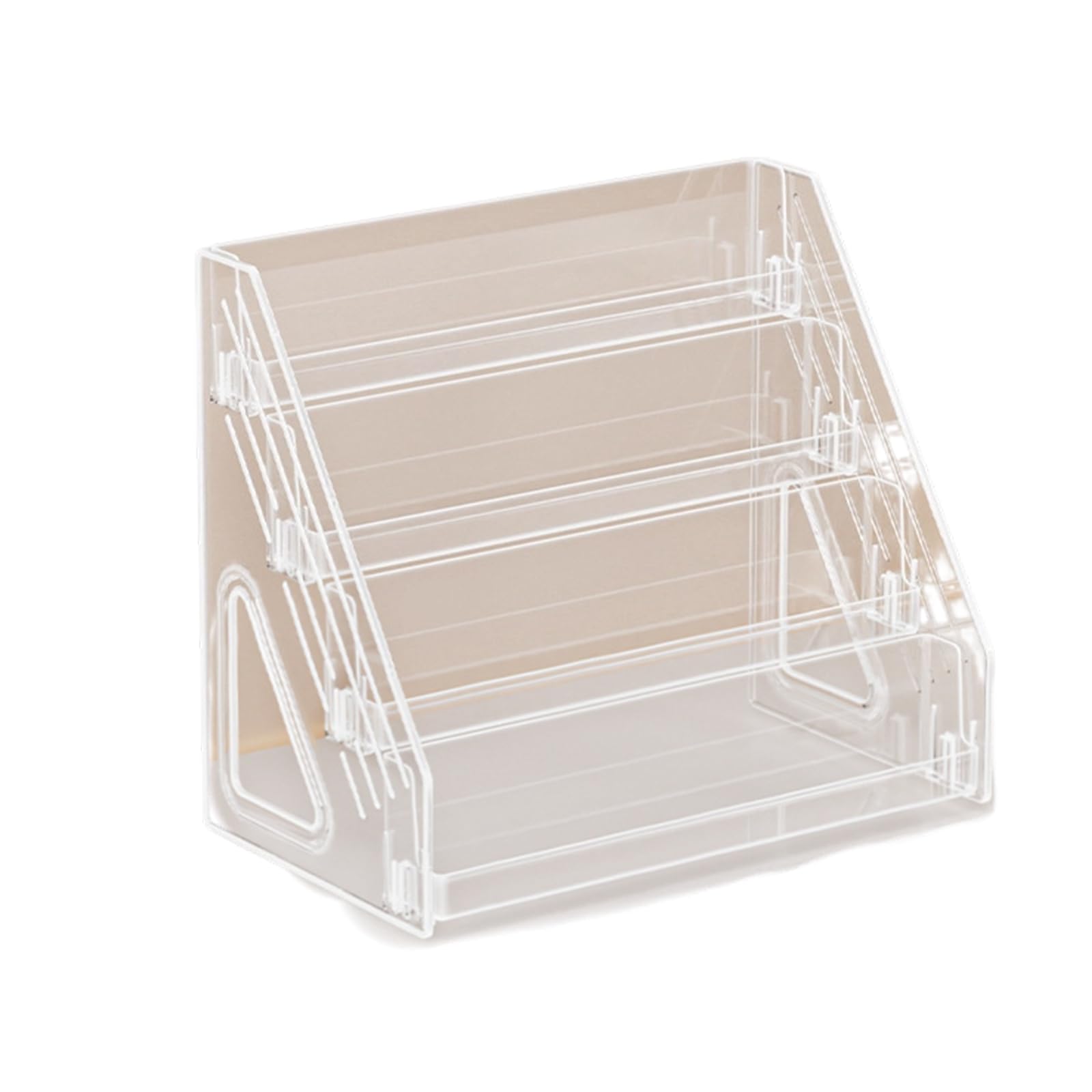 Kaeltsyn Stackable Card Display Stand Multi-Tiered Acrylic Stand for Graded Sports Trading Cards and Retail Store Display Acrylic Owner