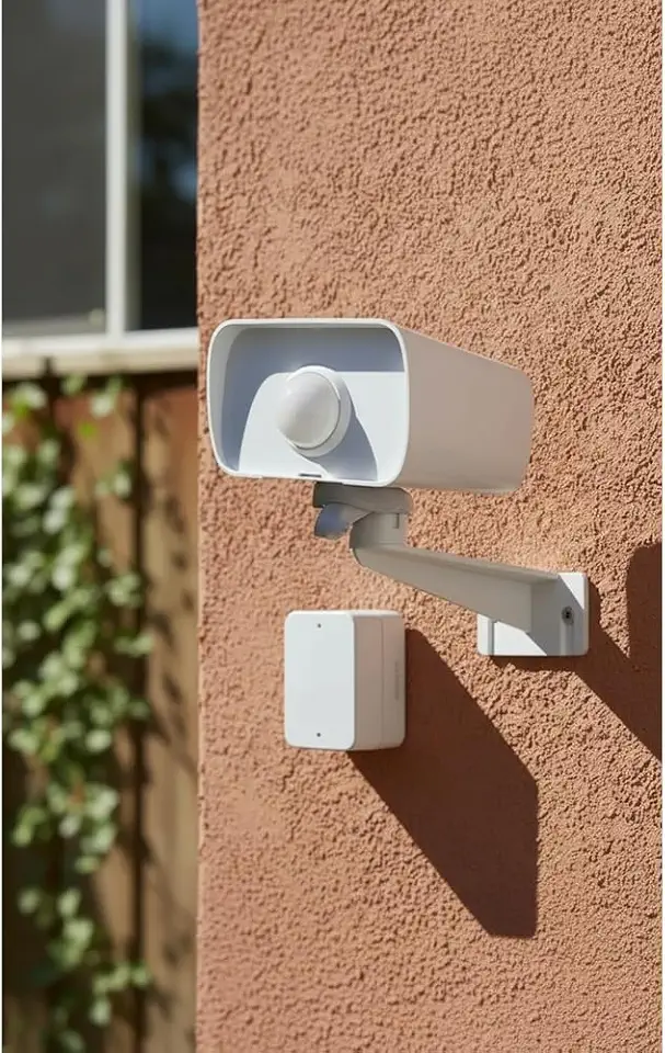 Sensor Presença Externo 20m À Prova D'Água Branco Bivolt