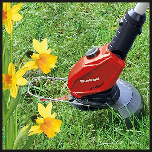 Einhell Ge-Ct Power X-Change 18-Volt Cordless 10-Inch Grass Trimmer / Edger, W/ 20Pcs Of Replacement Blades, Rotatable Motor Head, Telescopic Handle, Flower Guard #TOP6