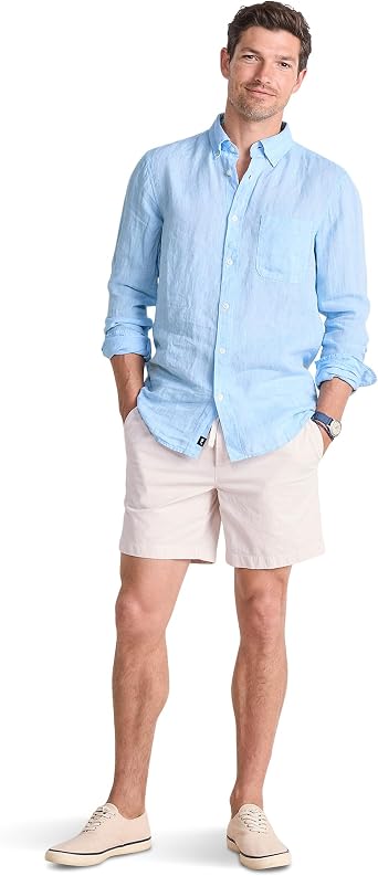 vineyard vines Surfside Solid Linen Shirt