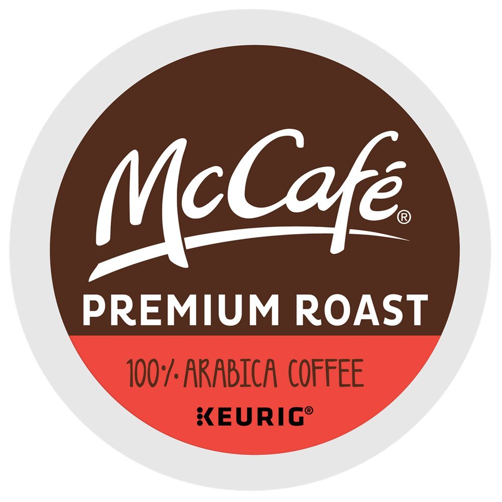 McCafe Premium Medium Roast Coffee Keurig K-Cup Pods, 18 count, 6.2 Oz (176g)