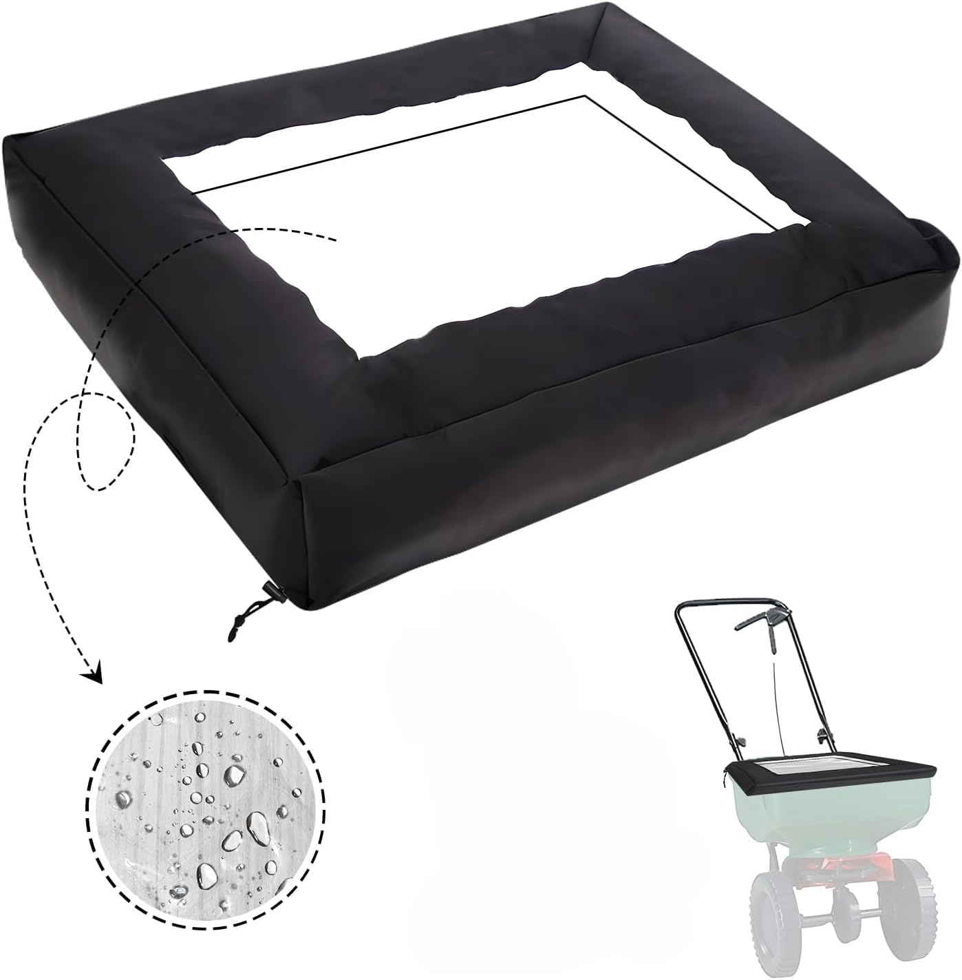 Funda resistente para esparcidor de fertilizante 21.65 x 16.1 in