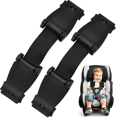 YESLUSY 2 pcs Clip Toracica per Imbracatura del Seggiolino, Accessorio