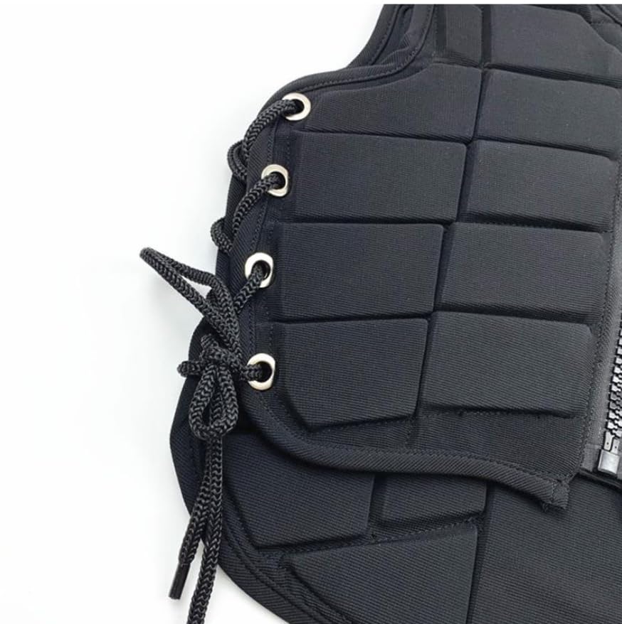 Luminexia Equitazione Bambino Gilet Professionale,Equestre Gilet Equitazione Unisex Adulti,Giubbotto di Sicurezza Addestramento All'equitazione,per Uomo Donna Giovani Ragazzi Ragazze Bambini