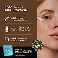 Vista 499 de Gya Labs - Aceite esencial de vainilla oleorresina para aliviar el estrés, relajación, sueño, aceite de vainilla francesa dulce para mayor