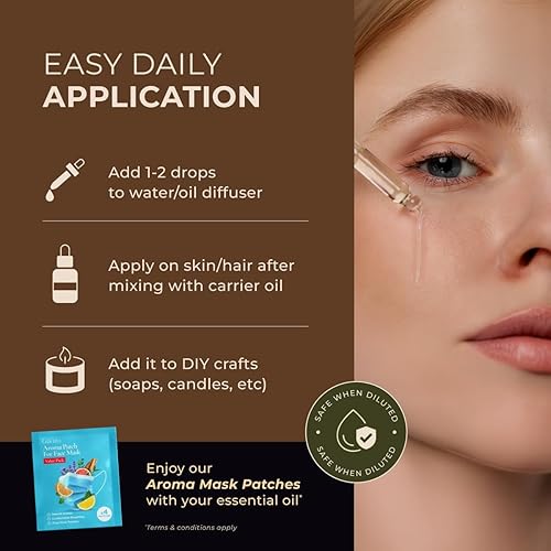 Vista 499 de Gya Labs - Aceite esencial de vainilla oleorresina para aliviar el estrés, relajación, sueño, aceite de vainilla francesa dulce para mayor