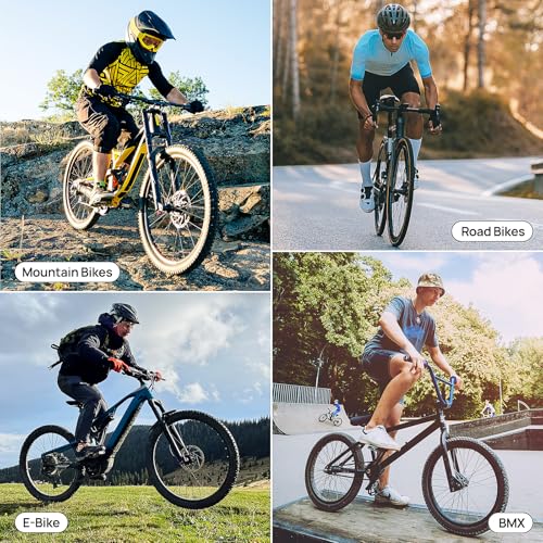 image for FIFTY-FIFTY Bike Seat Post Clamp, Aluminum Alloy Bicycle Seatpost Coll