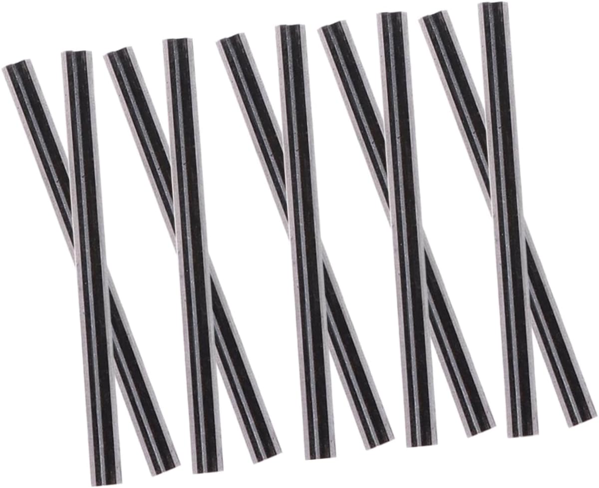 balacoo 5 Sets Replacement Planer Blades Hard Alloy Durable for Woodworking Multi-use Planer Blades Softwood Compatibility