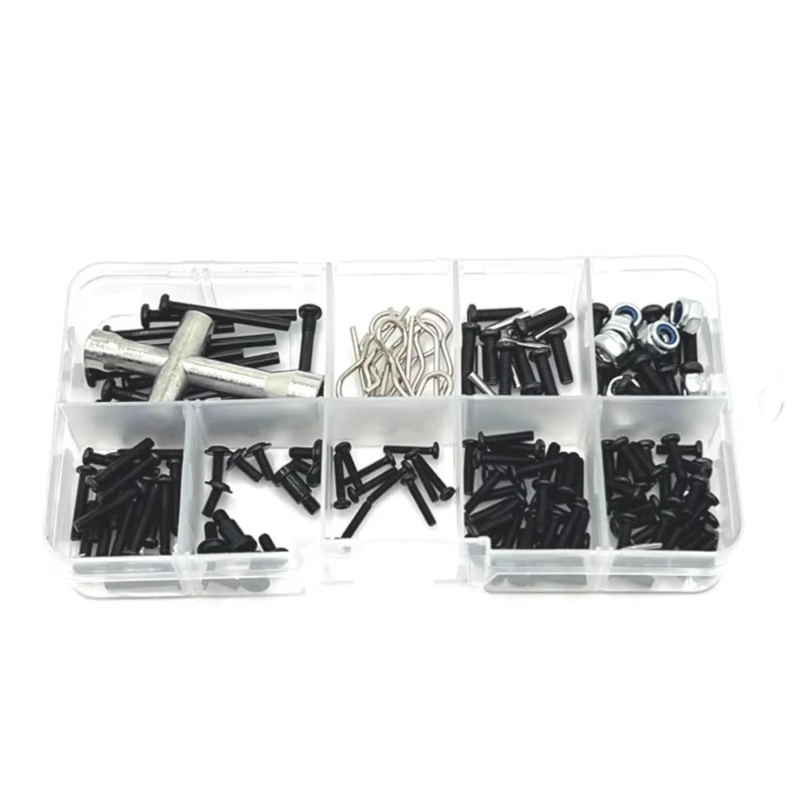 Kit Tornillos para SCY 16101-16106 16201 para JJRC Q130A Q130B Q141 1/16