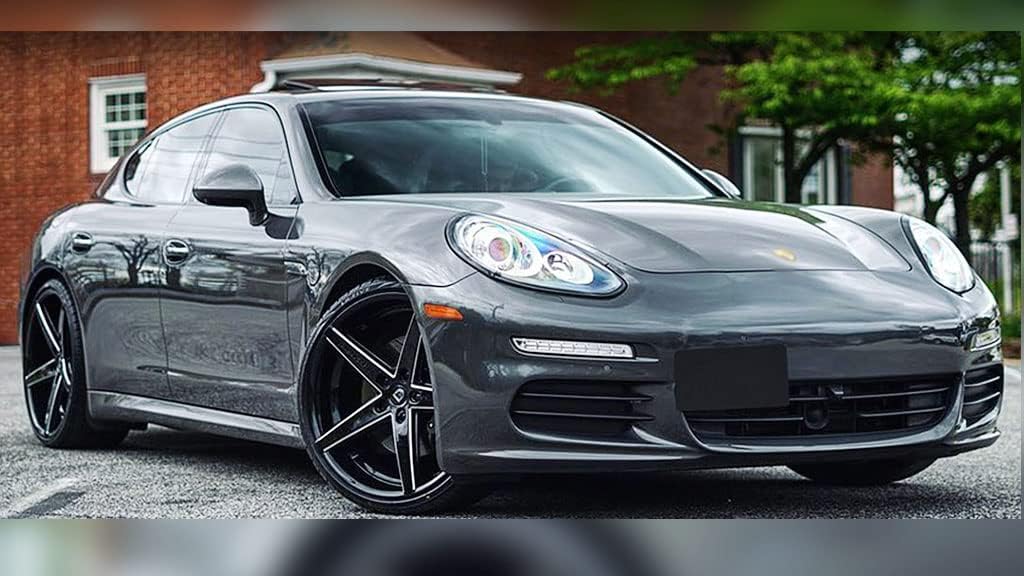 Lexani R Four Black CNC Wheels for Sedans Coupes SUVs