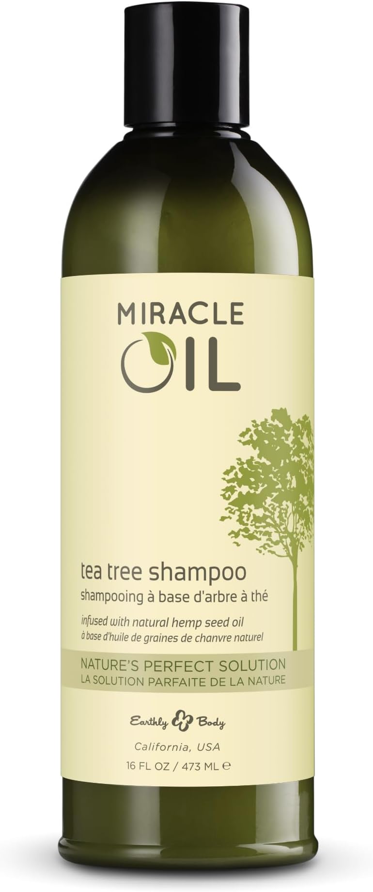 Earthly BodyMiracle Oil Shampoo 16oz Tea Tree