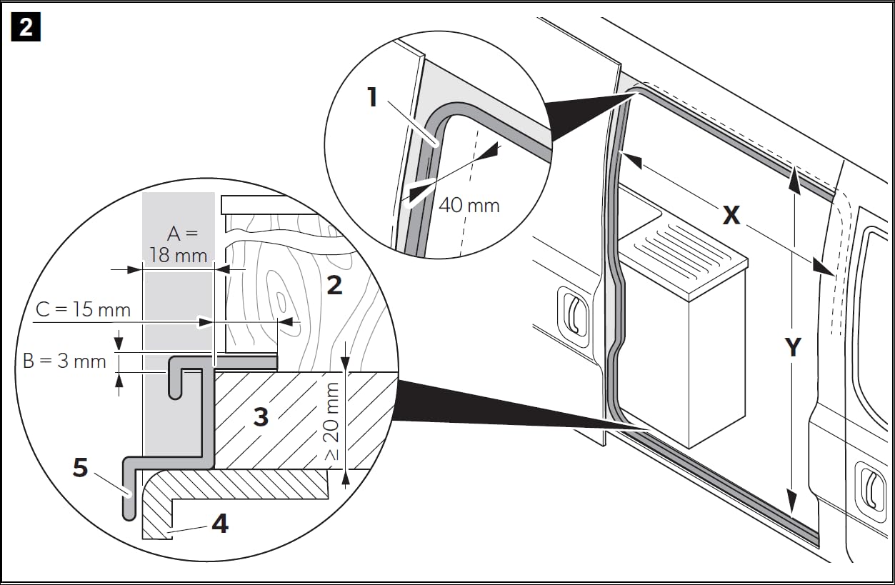 Dometic FlyTec FT100 - Mosquitera