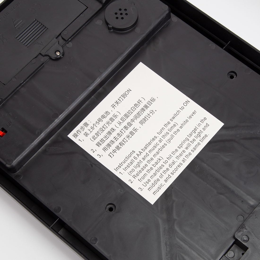 Mini Pinball Machine - Tabletop Pinball Game for Adults, Home Arcade with Light, Desktop Ball Shooting Toy - Pinball Gifts (Plug-in Version)