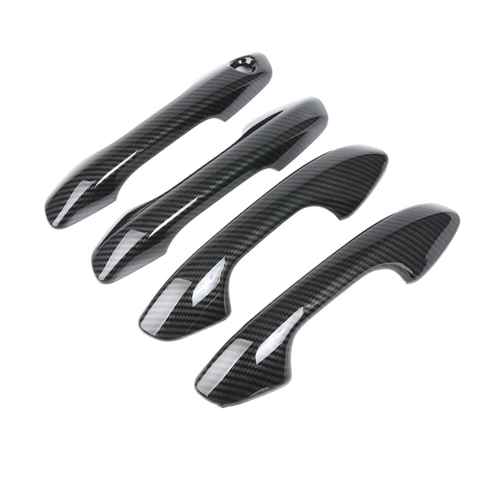 Accessoires de style KIA K2 2017-2020 avec plastique carbone chromé - 2