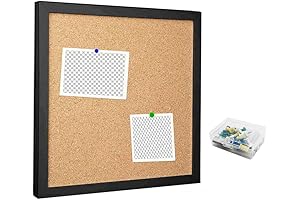Cork Wall Bulletin Board Tiles (12" X 12")