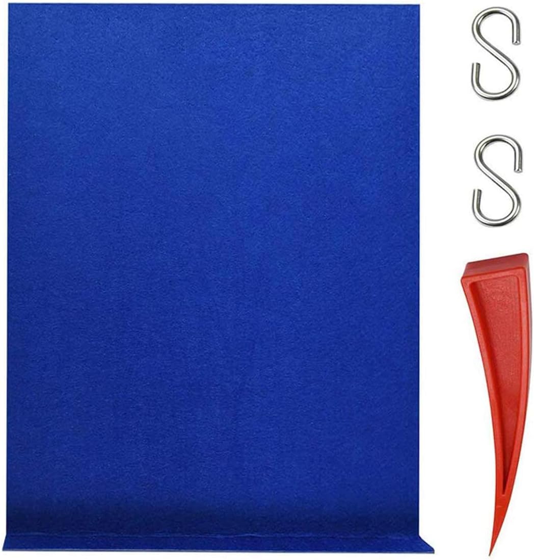 JMgist Dent Repair Tools Kit Window Guard with Felt Red Wedge and S-Hook for Car Paintless Dent Removal