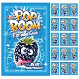 Tiltay Pop Boom Popping Candy – 16 Packs (Blue Raspberry)