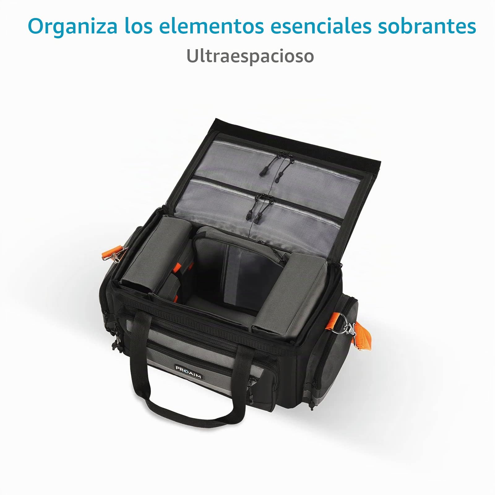 PROAIM Bolsa Cine Cube para Equipos de Producción de Cámara | Organiza cámaras, objetivos, herramientas y accesorios de producción para fotógrafos, videógrafos y equipos de rodaje.