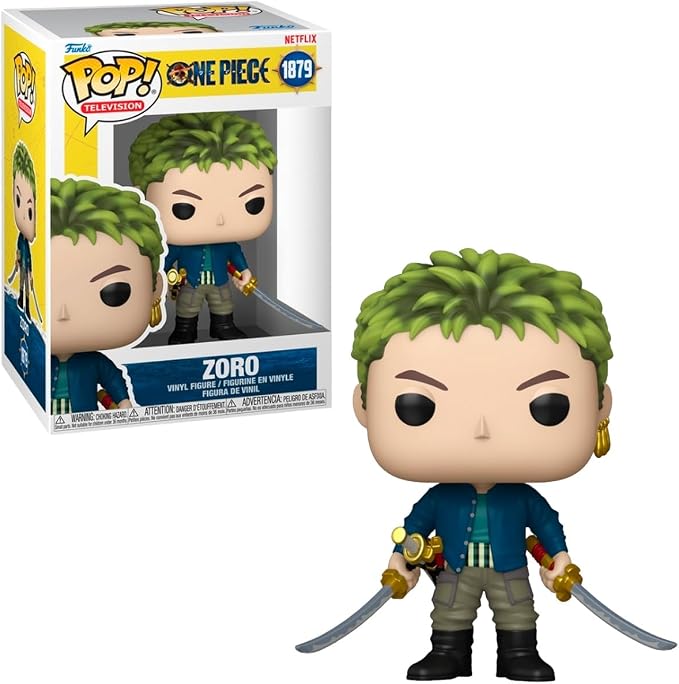 Candide, Boneco, Funko POP! Zoro, One Piece Live Action - 11 cm