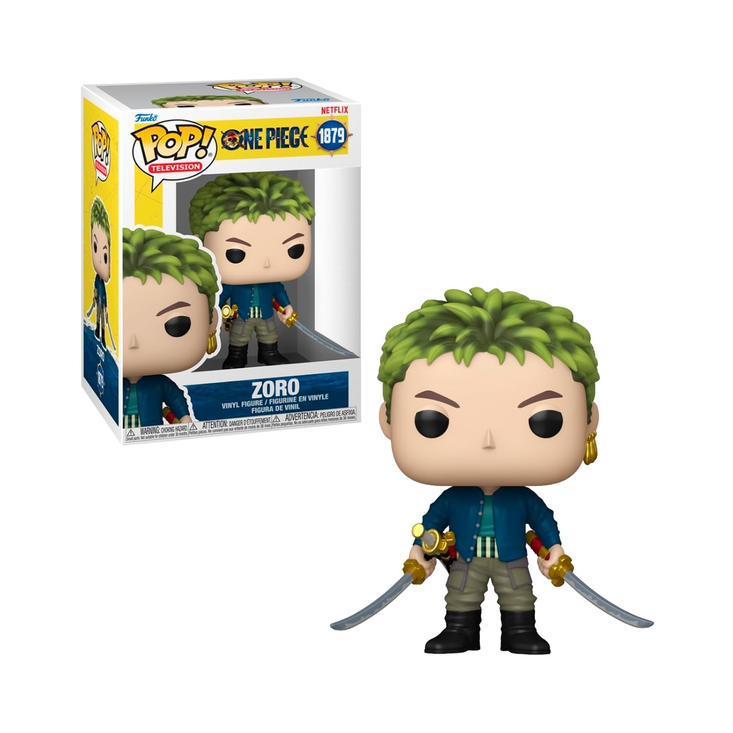 Boneco Funko Pop! One Piece Live Action - Zoro