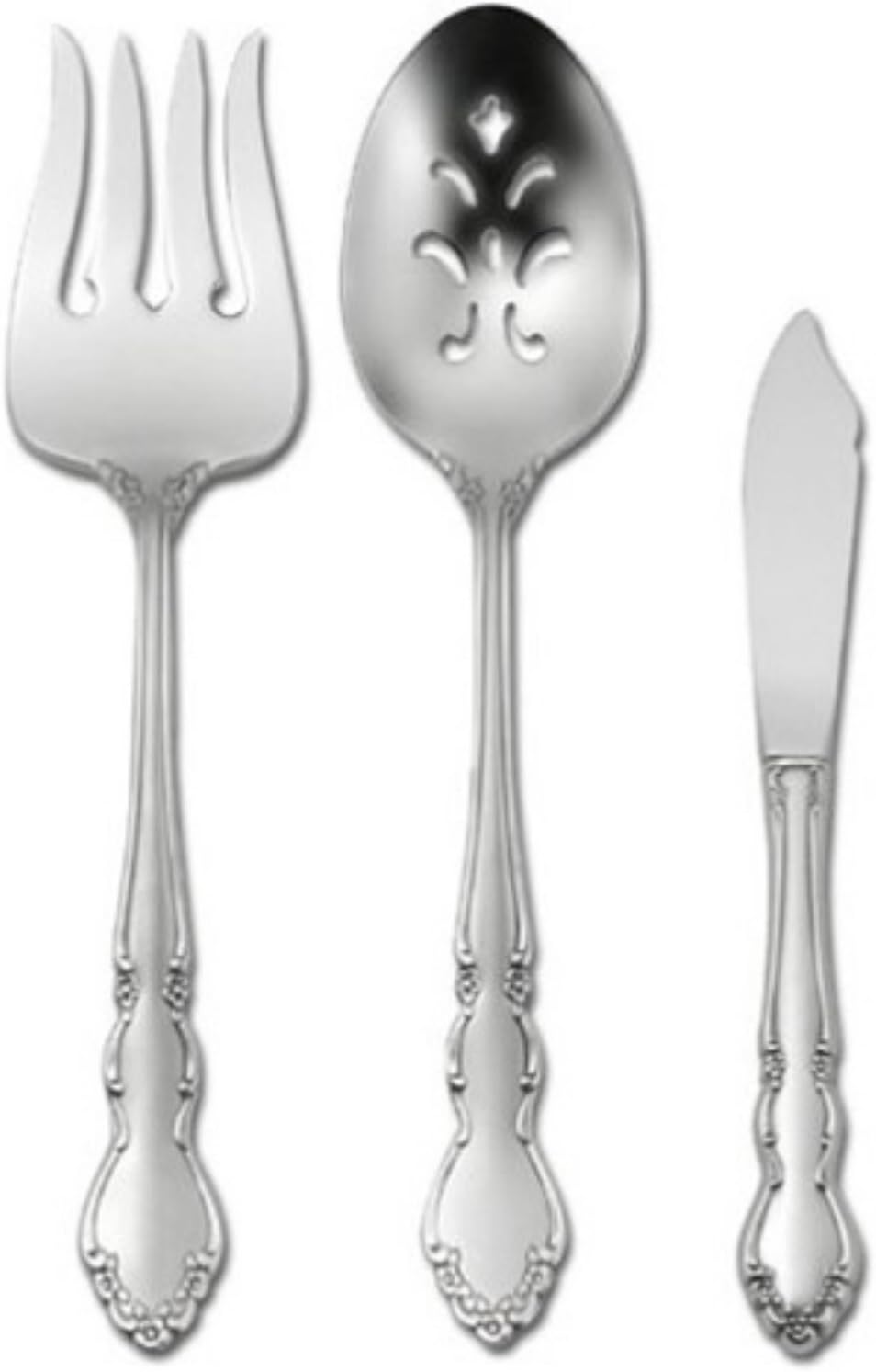 Oneida Satin Dover 3-Piece Serving Set