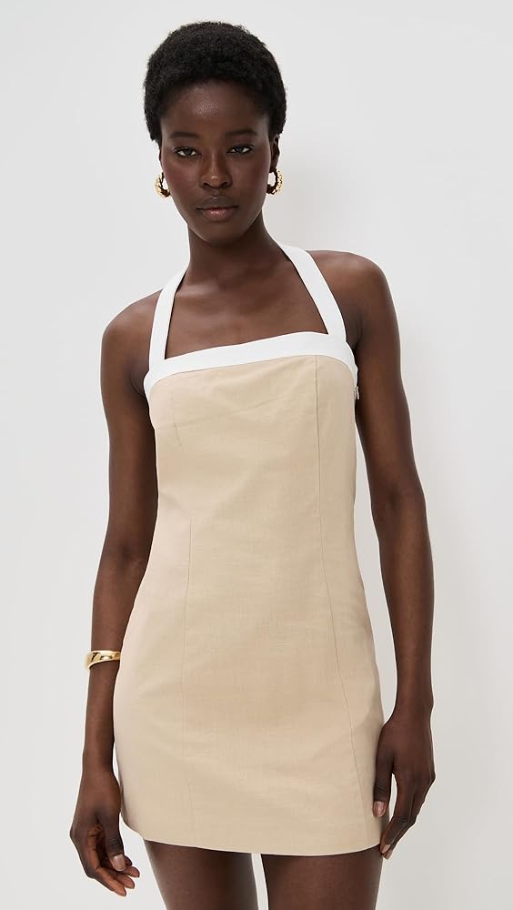 【即購入可】andmary Betty layered dress beige ANDMARY】Betty layered dress