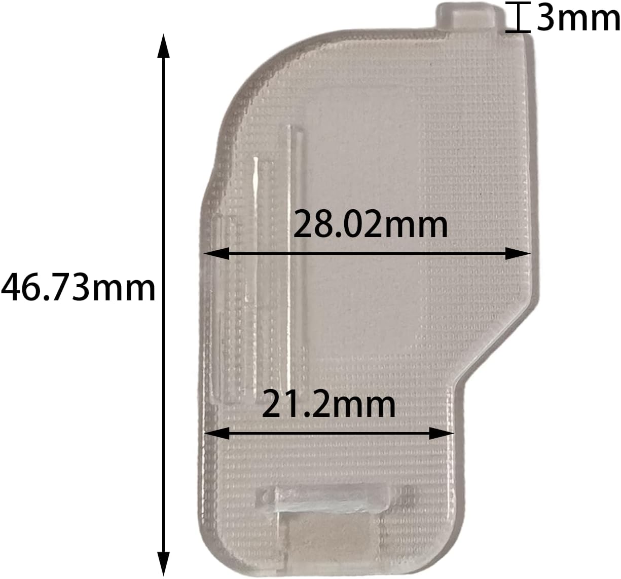 2 PCS Bobbin Hook Cover Plate Compatible with Babylock & Brother (#XC2369051) - BL40, BL40A (Grace),BLDC + PE700,PE700II,PE750D,XR9000, Sewing Machine Parts